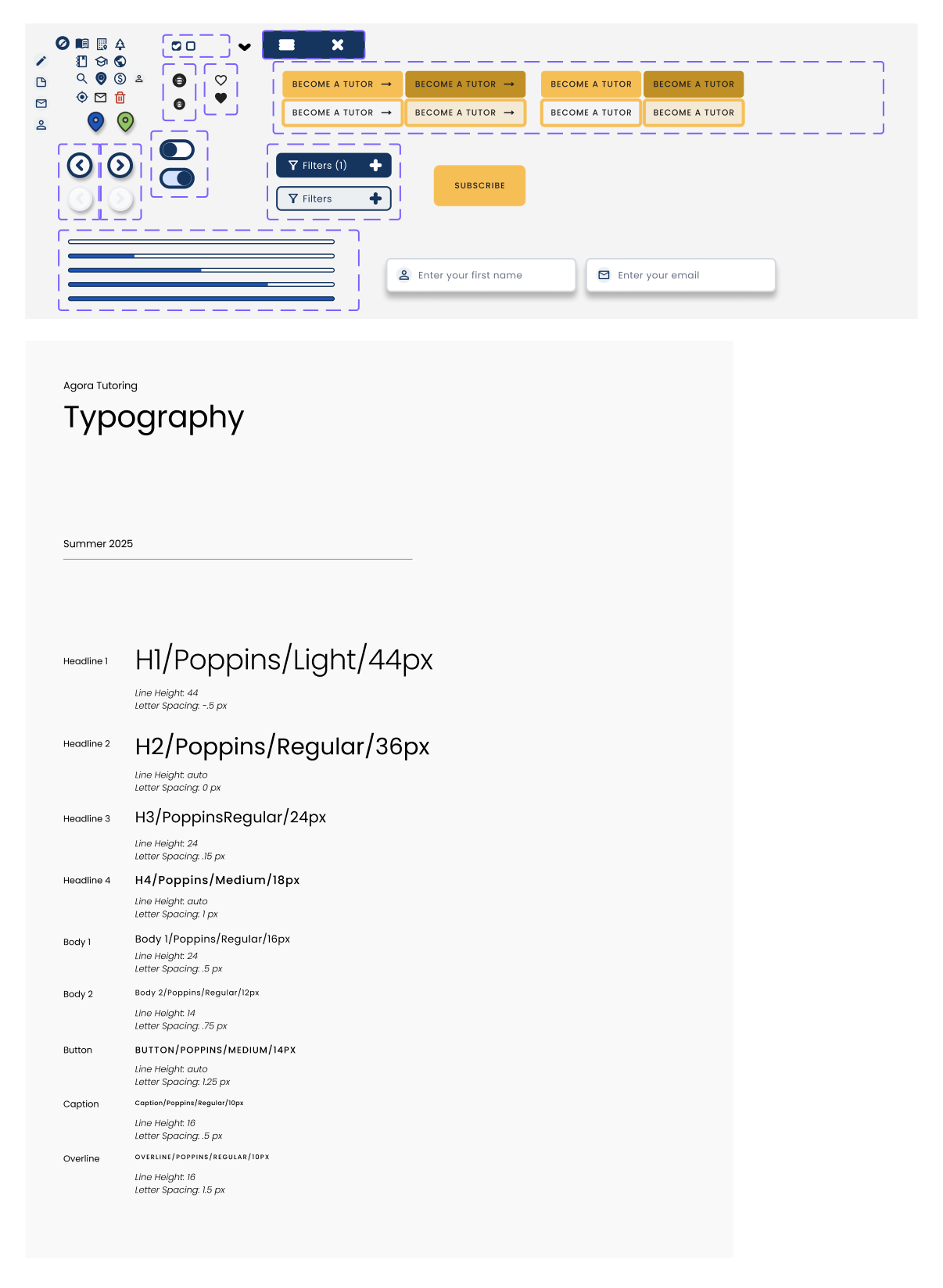 Agora Tutoring Profile Page